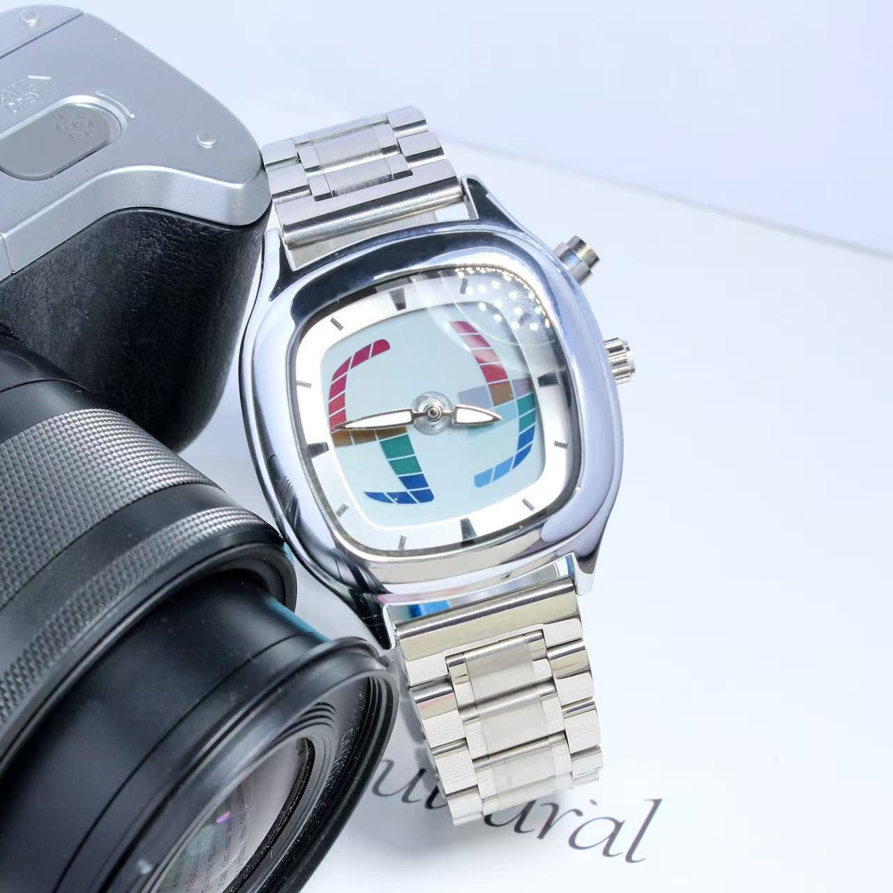 Vintage Digital Watch - Montre pour homme de style rétro