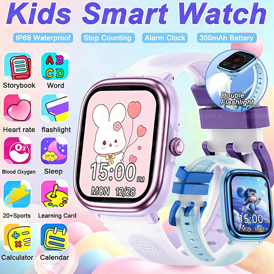 Smartwatch Watches Birthday Gift For Boys - Nouvelle Montre Connectée 2026 pour Enfants