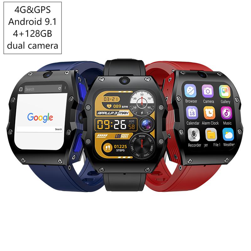 Watch Smartwatch Android - 4G Android Smartwatch 4 + 128GB