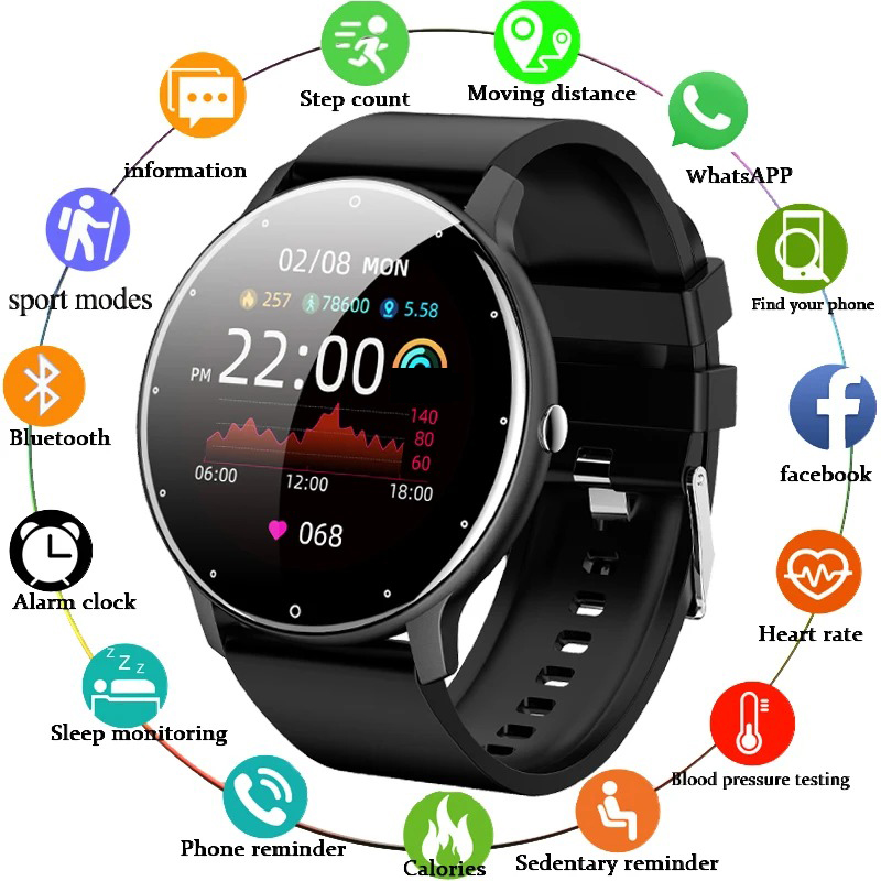 Smartwatch Angelo Watches - LIGE 2026 montre intelligente femmes hommes