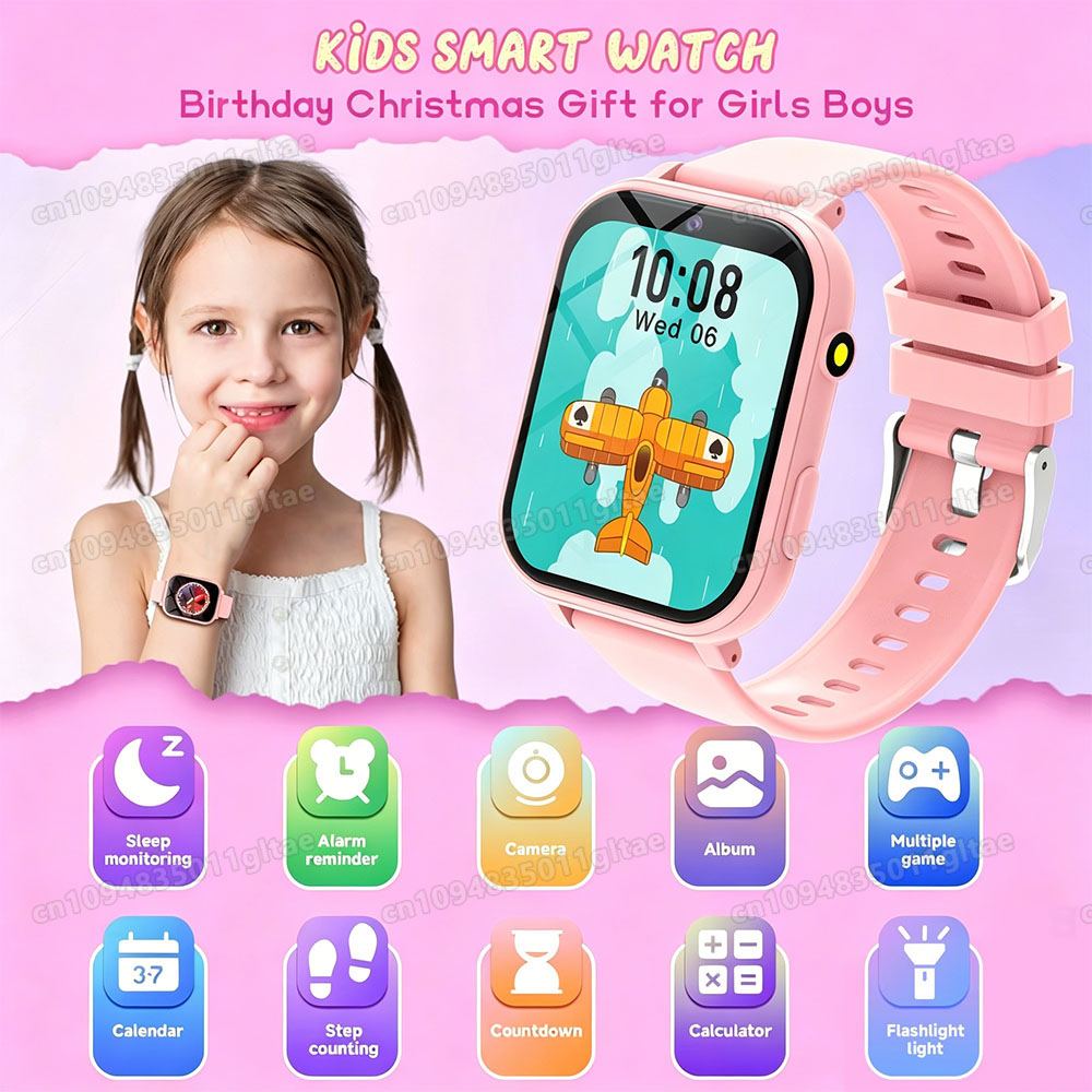 Smartwatch Watches Birthday Gift For Boys - Nouvelle montre connectée pour enfants avec