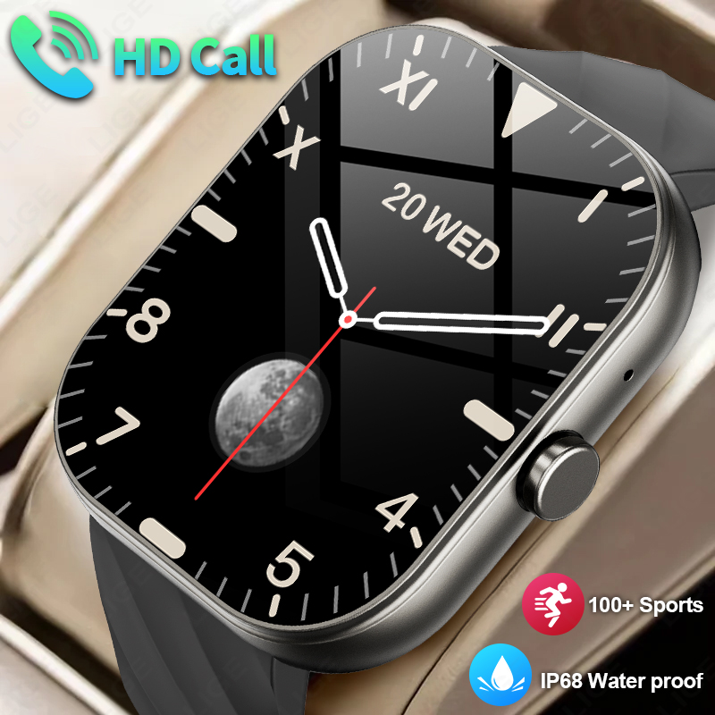 Smartwatch Digital Watches For Women - LIGE 2025 montre intelligente hommes 2.01
