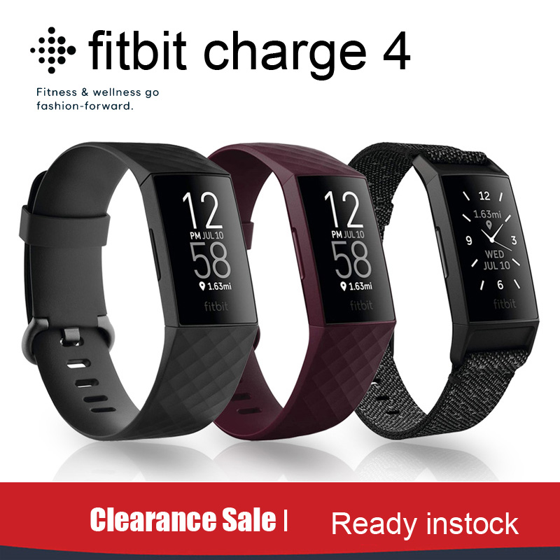 Smartwatch Digital Watches For Women - Fitbit-Montre connectée Charger 4 pour hommes