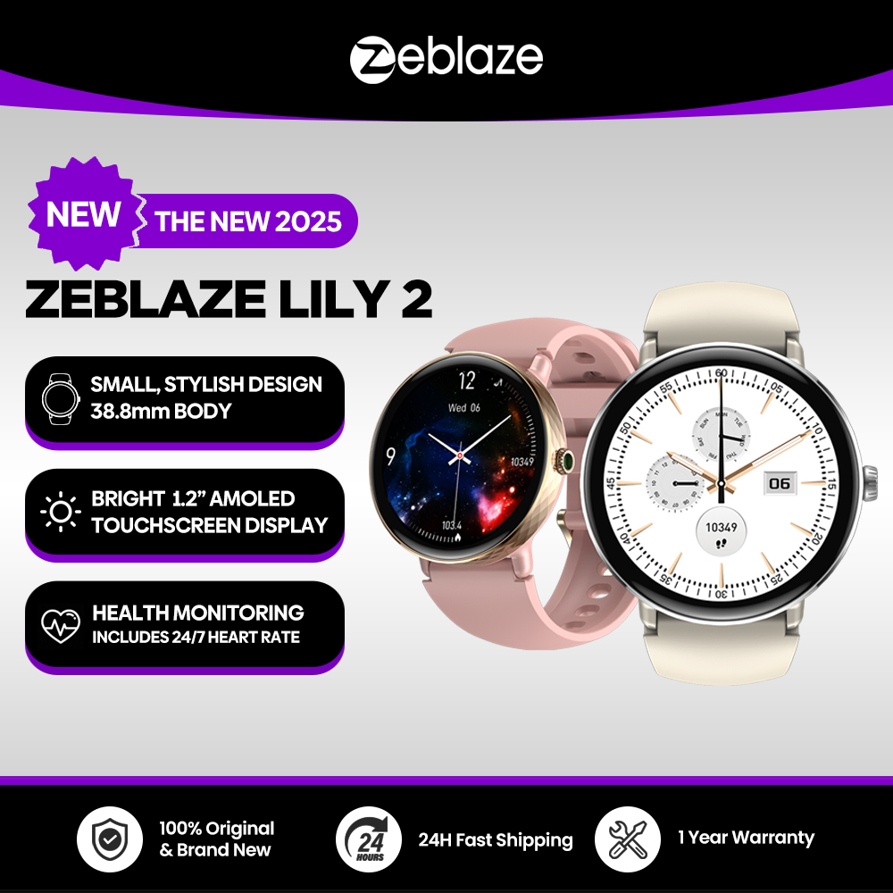Smartwatch Angelo Watches - Nouveau 2025 Zeblaze LILY 2 appel