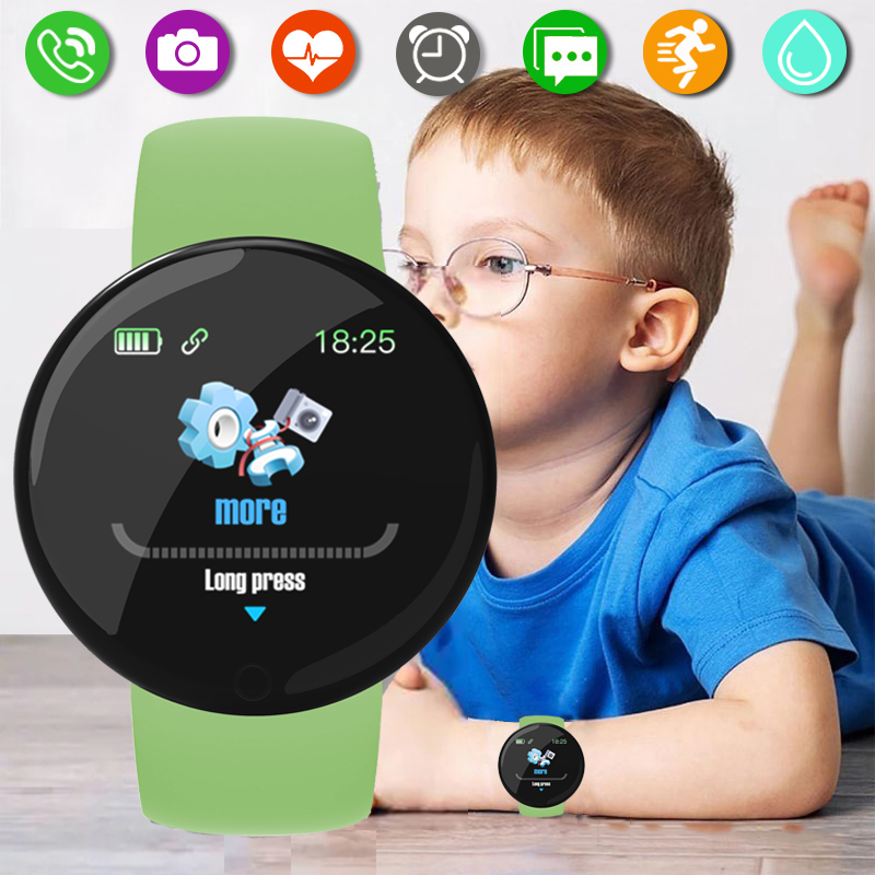 Smartwatch Digital Watches For Women - Enfants montre-bracelet numérique intelligente pression artérielle