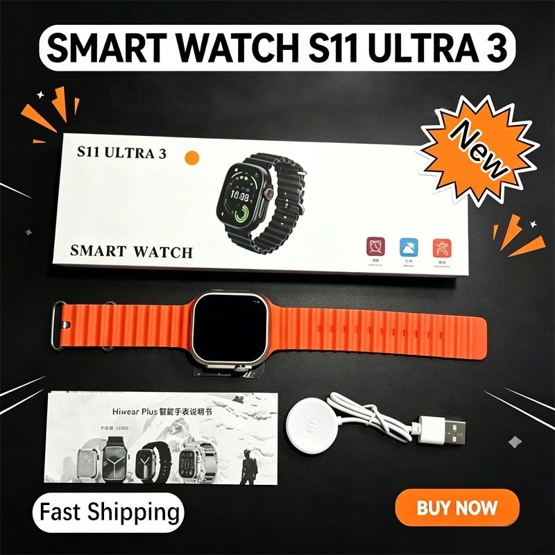 Watch Smartwatch Android - Montre connectée S11 Ultra 3 pour
