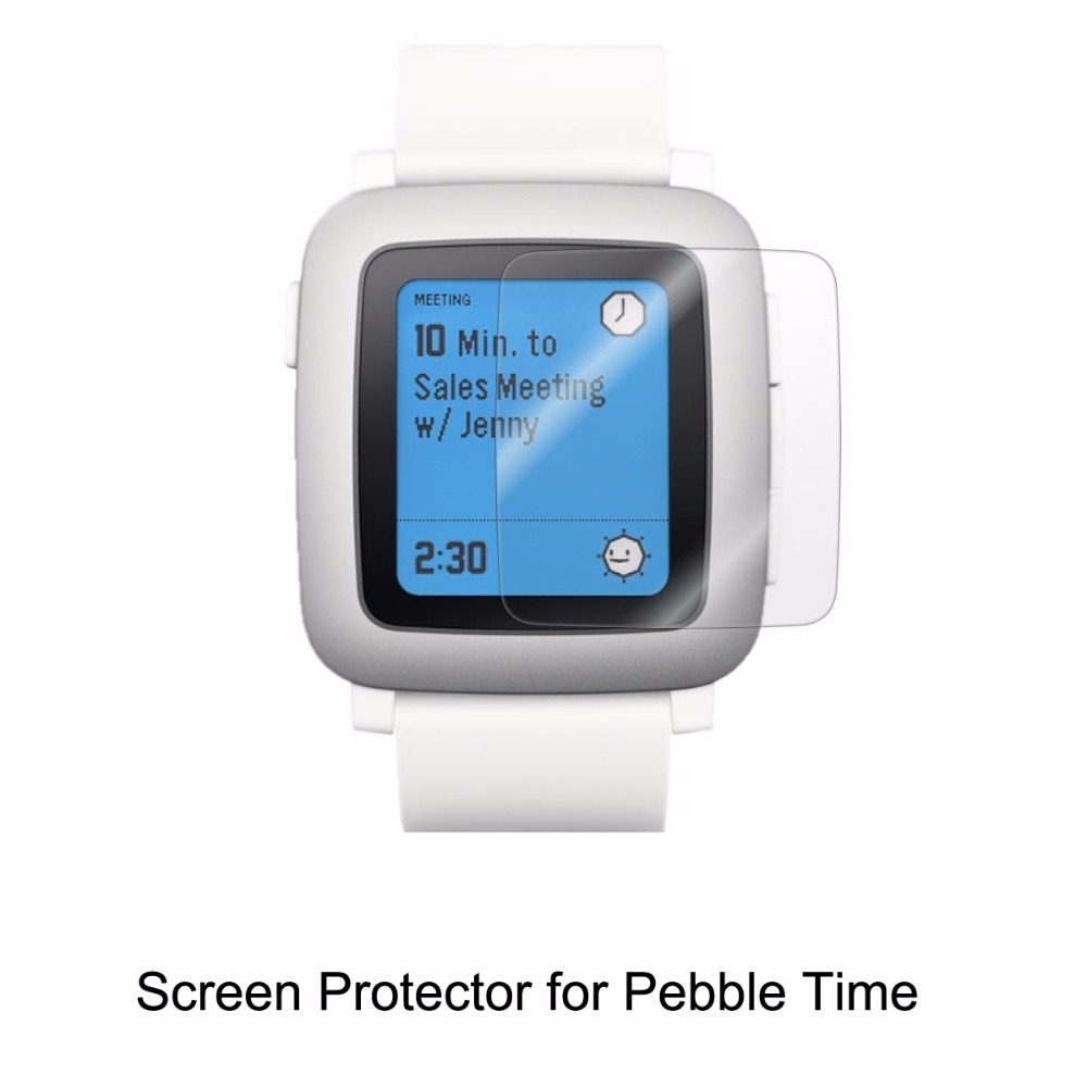 Smartwatch Pebble Watches - Protecteur d'écran LCD transparent pour montre