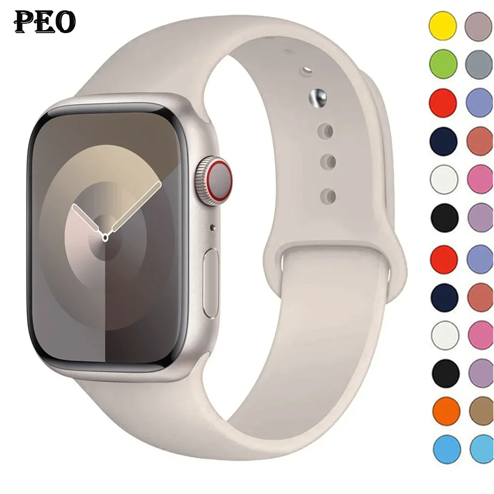 Smartwatch Apple Watches For Women - Bracelet en Silicone pour Apple Watch,