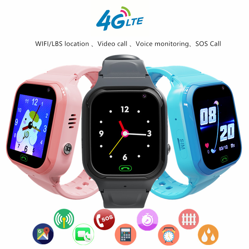Smartwatch Digital Watches For Kid Boy With Alarm - Montre Connectée 4G pour Enfant Garçon