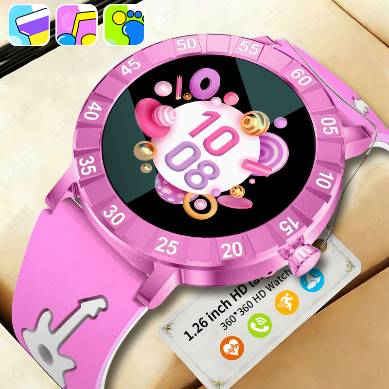 Smartwatch Watches Useful Gift For Boys - Montre connectée LIGE pour filles, montre