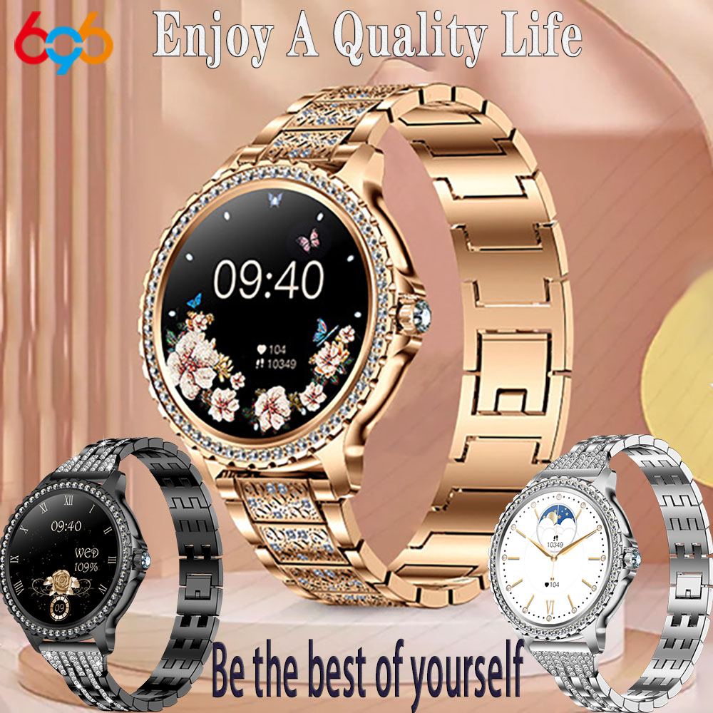 Watches Ladies Smartwatch - 696 nouveau bleu dent appel femmes
