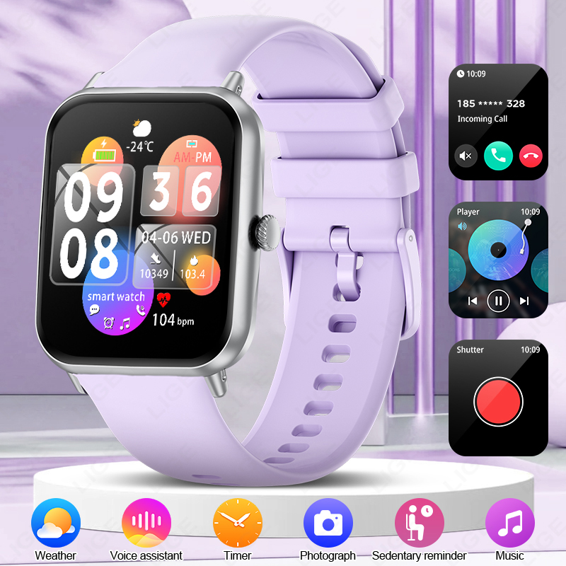 Smartwatch Health Watches For Women - LIGE mode 1.83 
