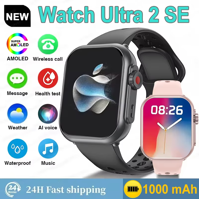 Smartwatch Apple Watches For Women - Montre connectée Ultra2 SE pour homme
