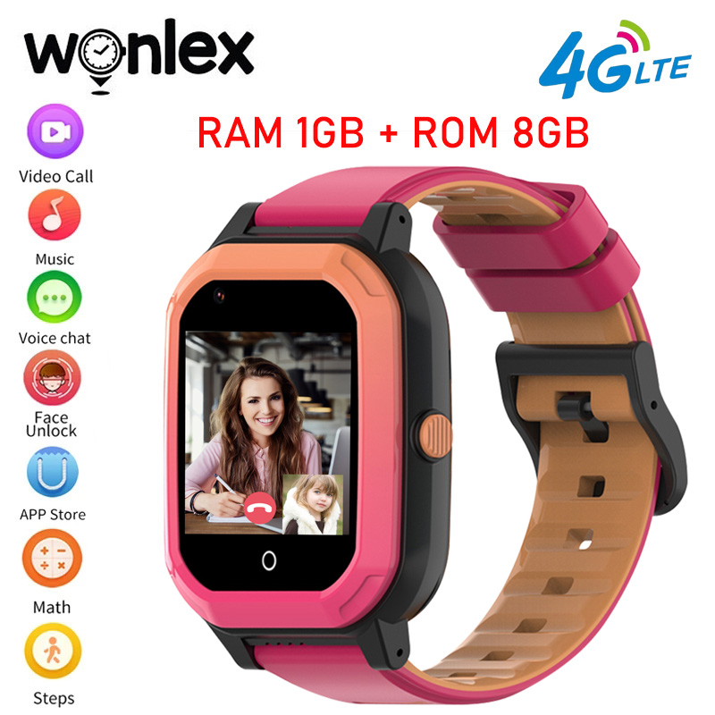 Smartwatch Digital Watches For Kids - Wonlex 4G montre intelligente enfants GPS
