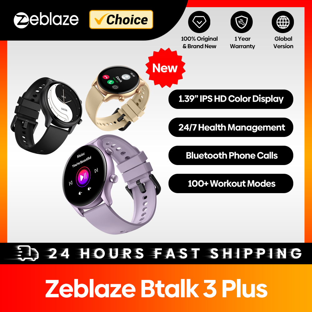 Watches Ladies Smartwatch - Zeblaze-Montre intelligente Banti3 Plus pour hommes
