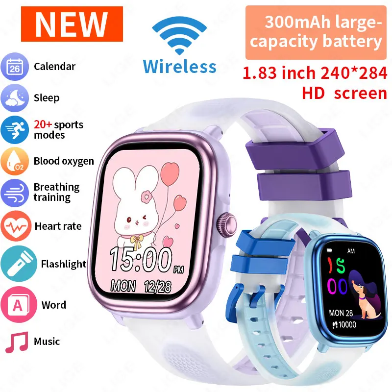 Smartwatch Watches Birthday Gift For Boys - LIGE montre intelligente pour enfants garçon