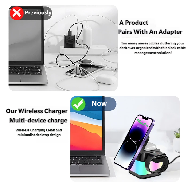 Support de chargeur sans fil d - Watch Smartwatch Android avis et prix