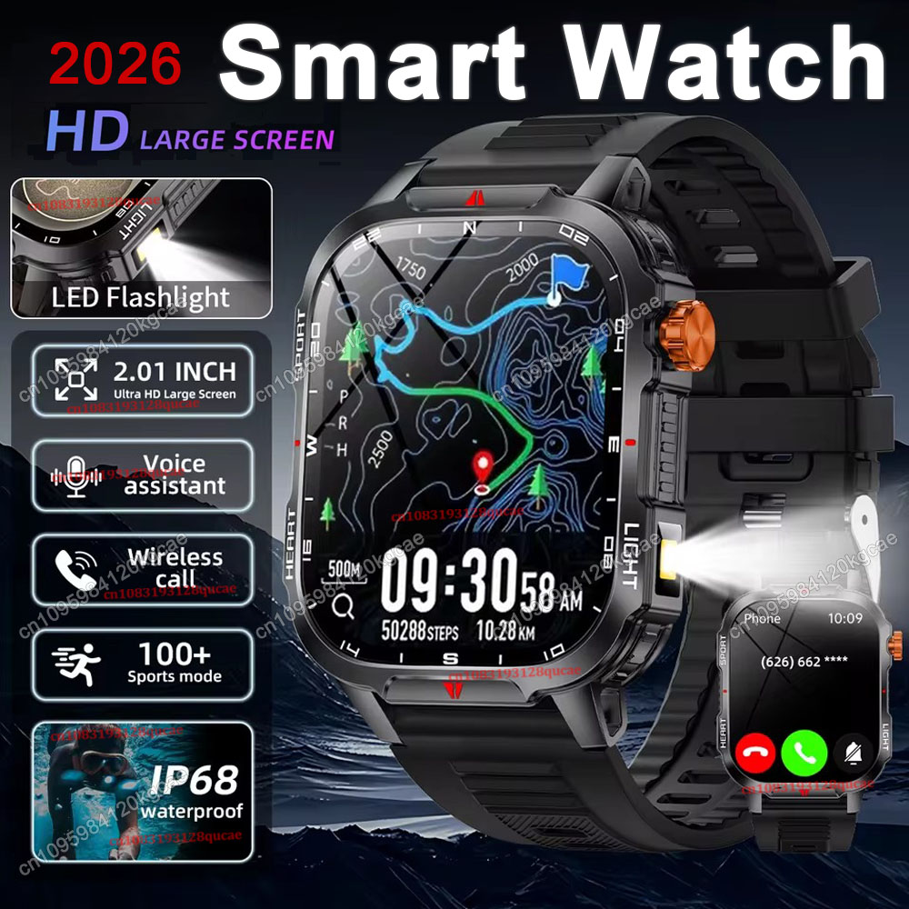 Nouvelle Montre Connectée Mili - Smartwatch Rugged Watches For Men avis et prix