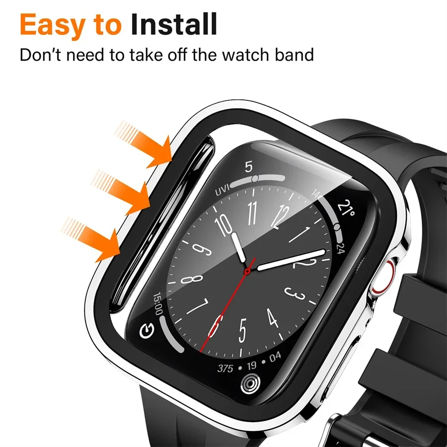 Verre + couvercle pour boîtier - Smartwatch Apple Watches For Women avis et prix