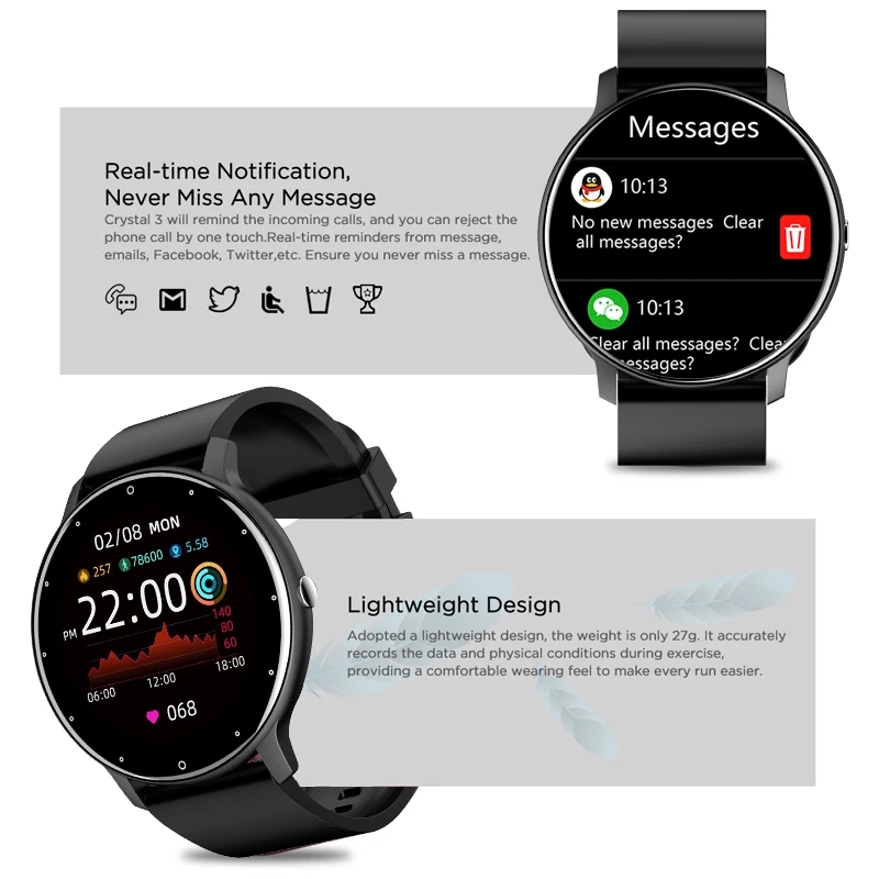 LIGE 2026 montre intelligente  - Smartwatch Angelo Watches avis et prix