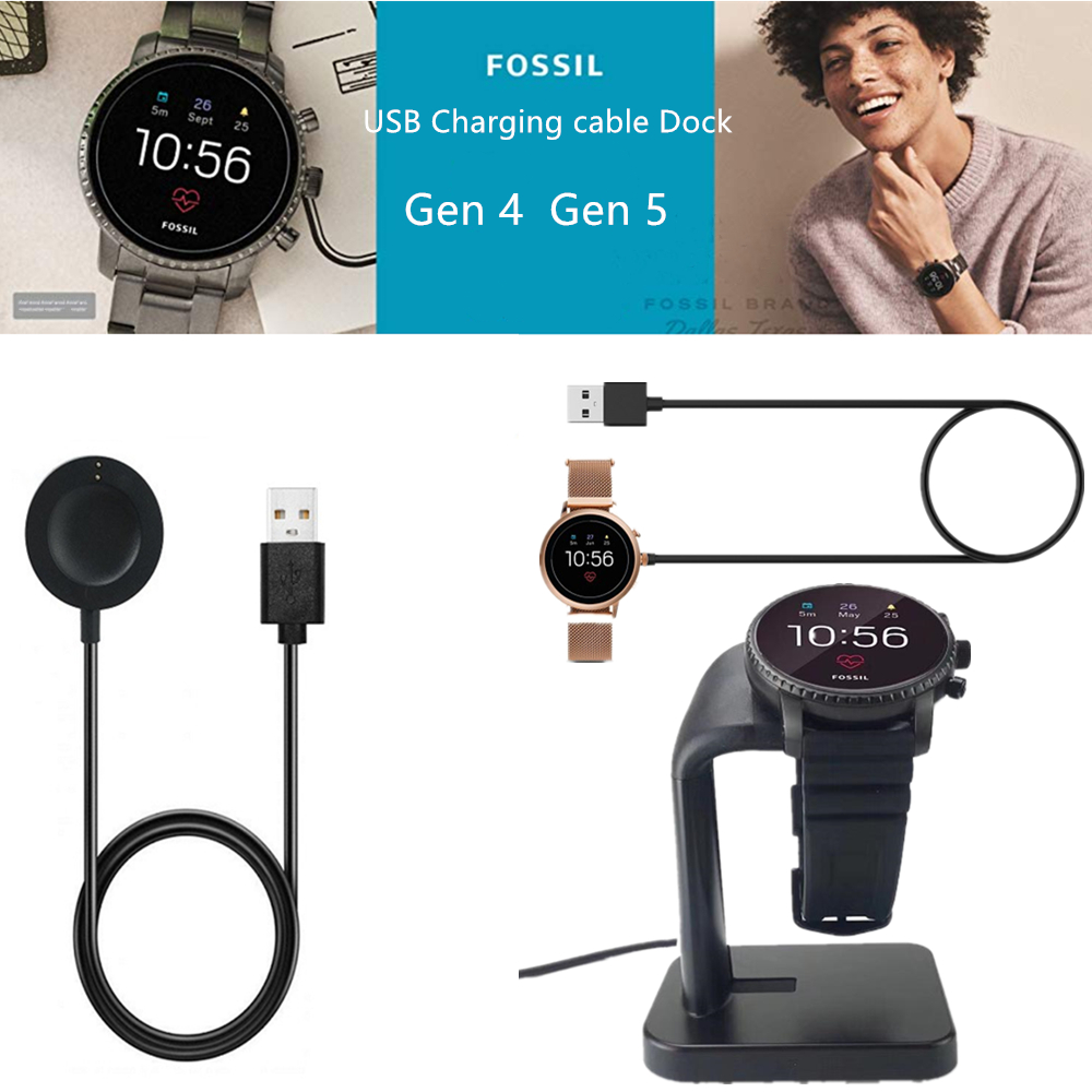Support de câble de chargement - Fossil Watches Smartwatch Gen 5 avis et prix