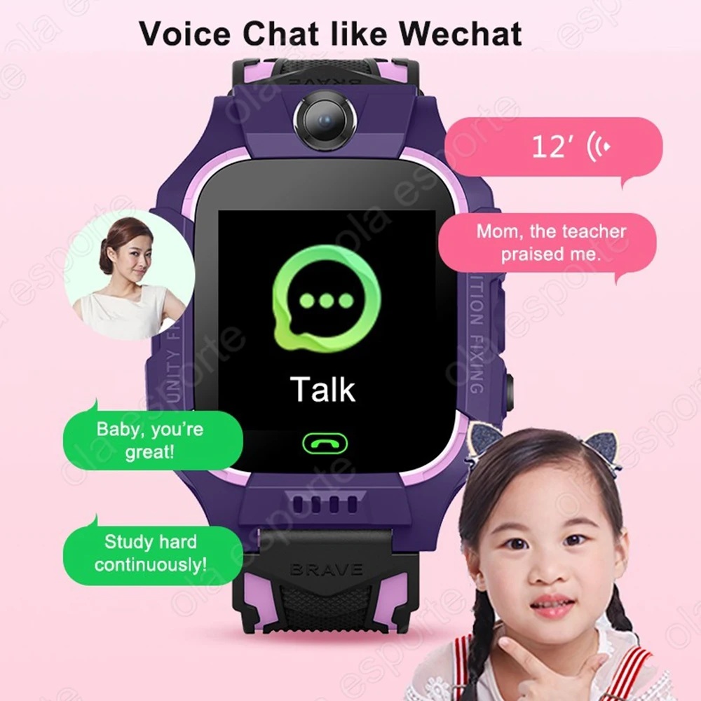 Montre connectée pour enfants  - Smartwatch Digital Watches For Kid Boy With Alarm avis et prix