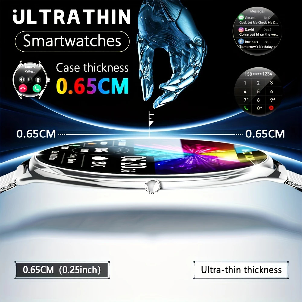 Montre connectée Ultra fine po - Watches Ladies Smartwatch avis et prix