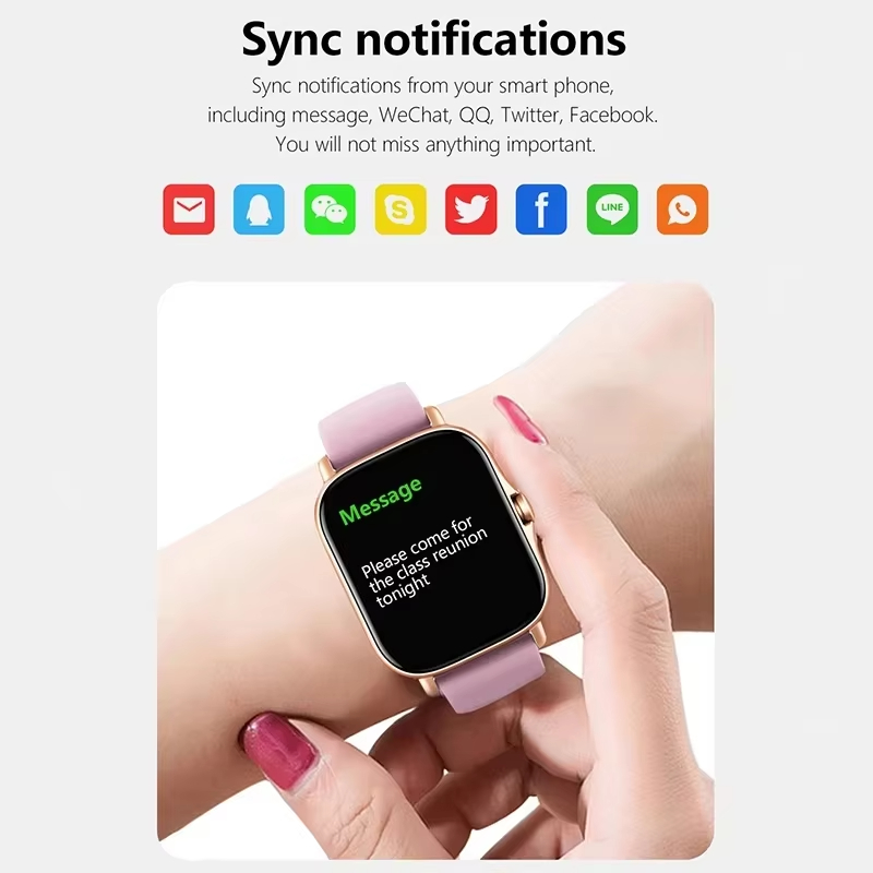 Montre connectée sportive Leno - Smartwatch Health Watches For Women avis et prix