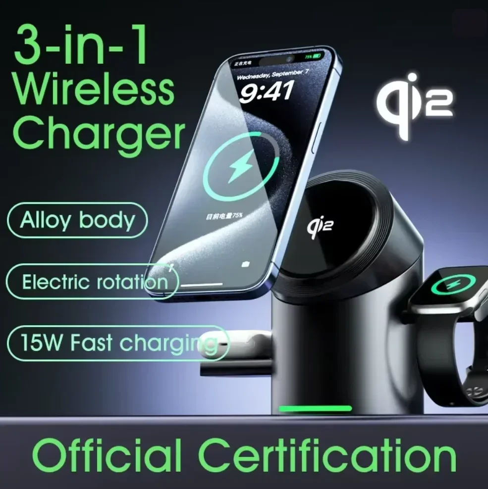 Chargeur sans fil magnétique 3 - Watch Smartwatch Android avis et prix