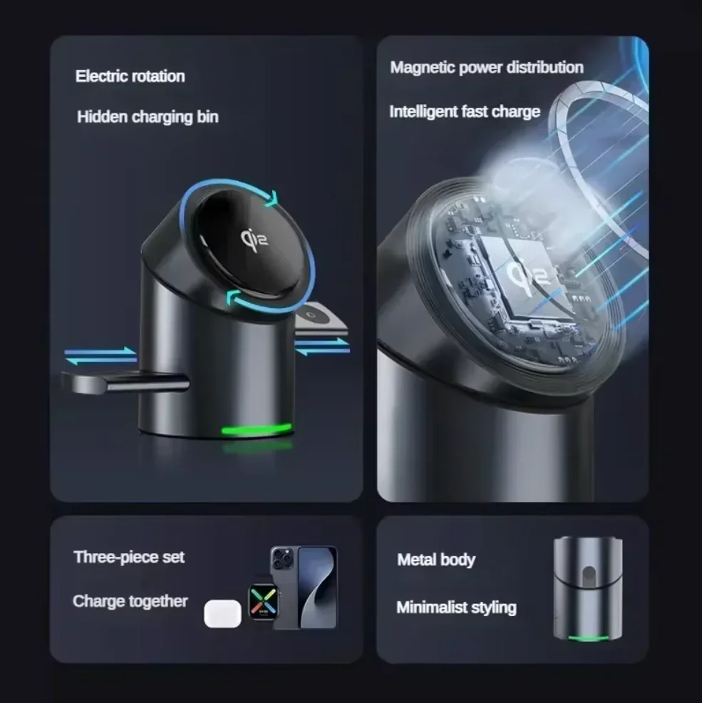 Chargeur sans fil magnétique 3 - Watch Smartwatch Android avis et prix