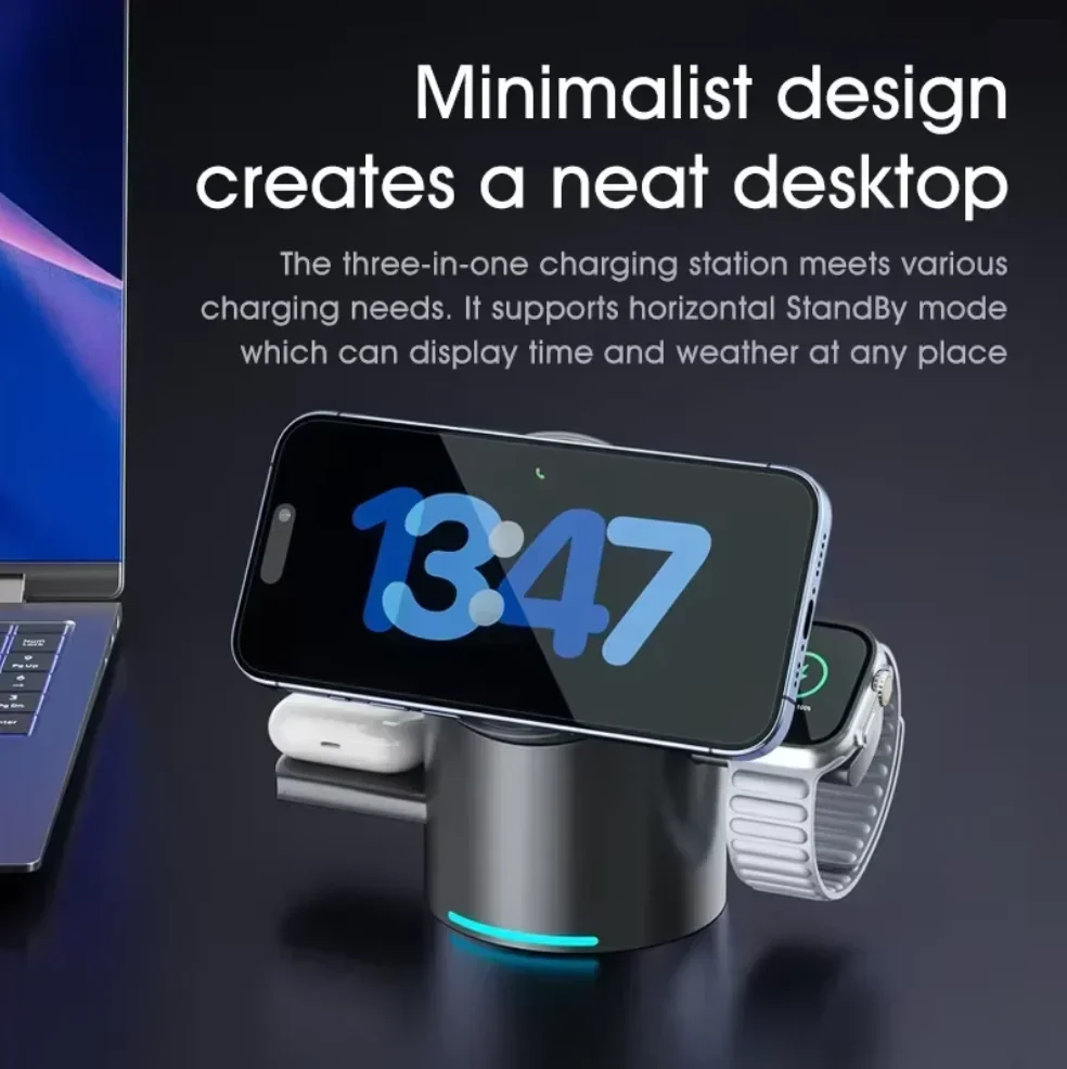 Chargeur sans fil magnétique 3 - Watch Smartwatch Android avis et prix