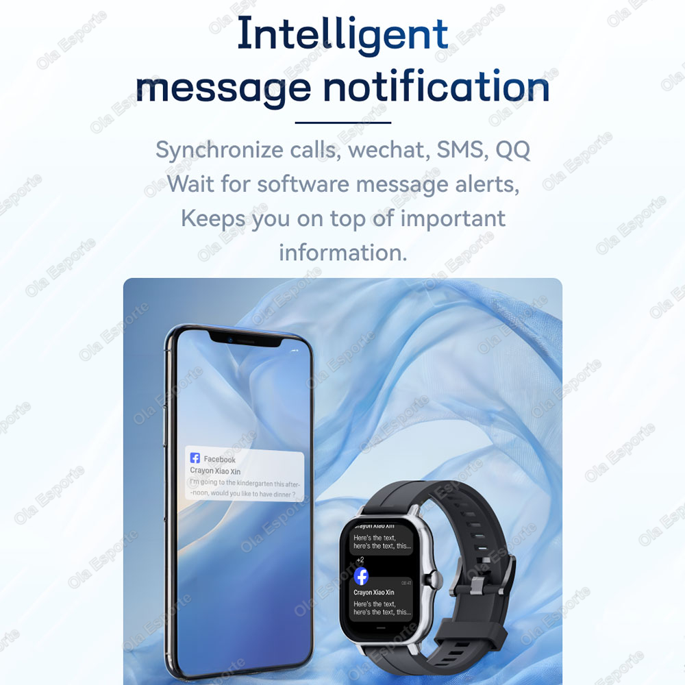 Montre intelligente 1.83 