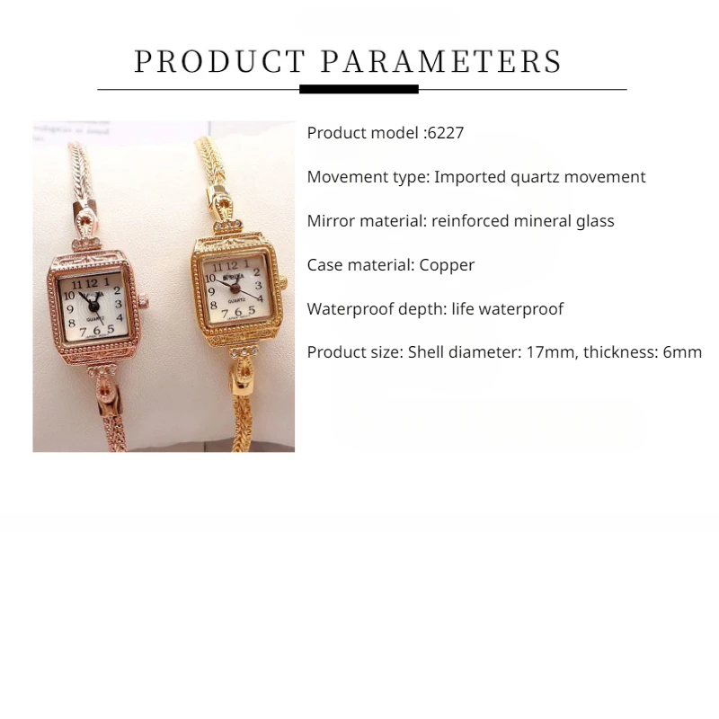 Montre carrée vintage pour fem - Vintage Digital Watch avis et prix