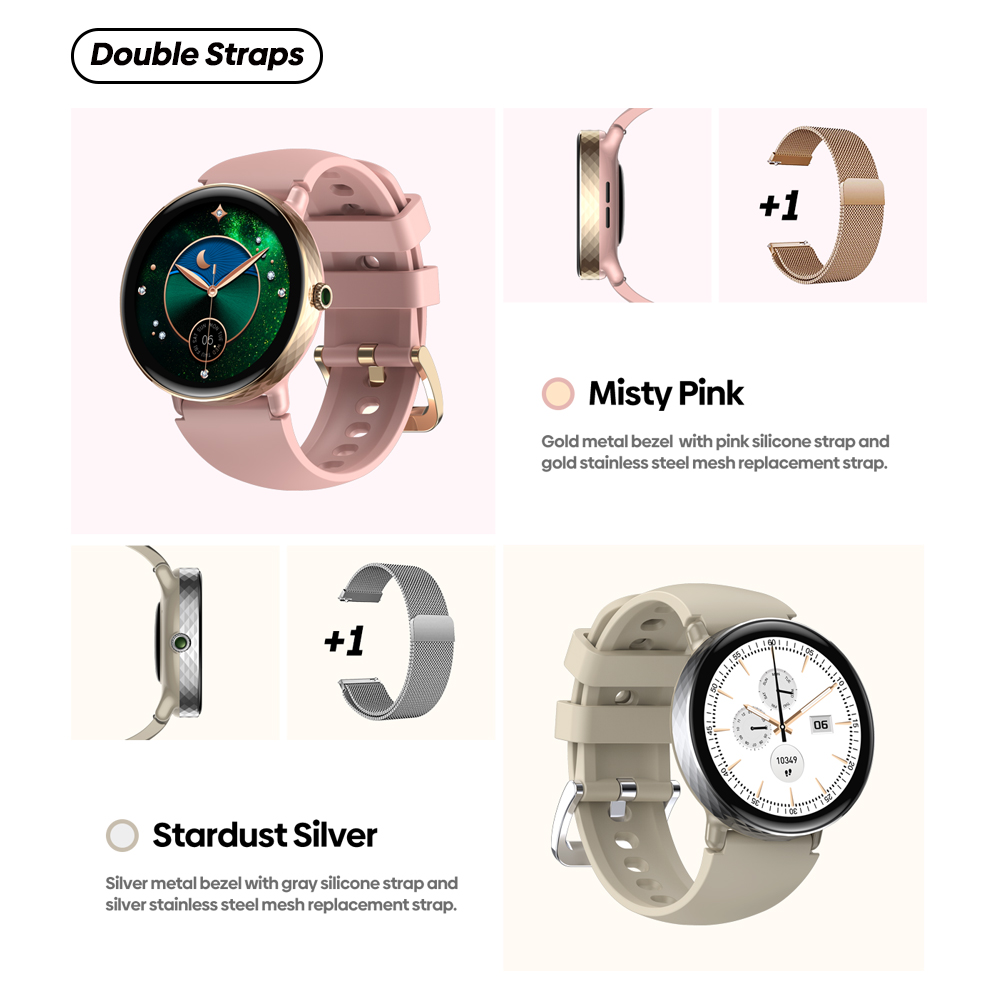 Nouveau 2025 Zeblaze LILY 2 ap - Smartwatch Angelo Watches avis et prix