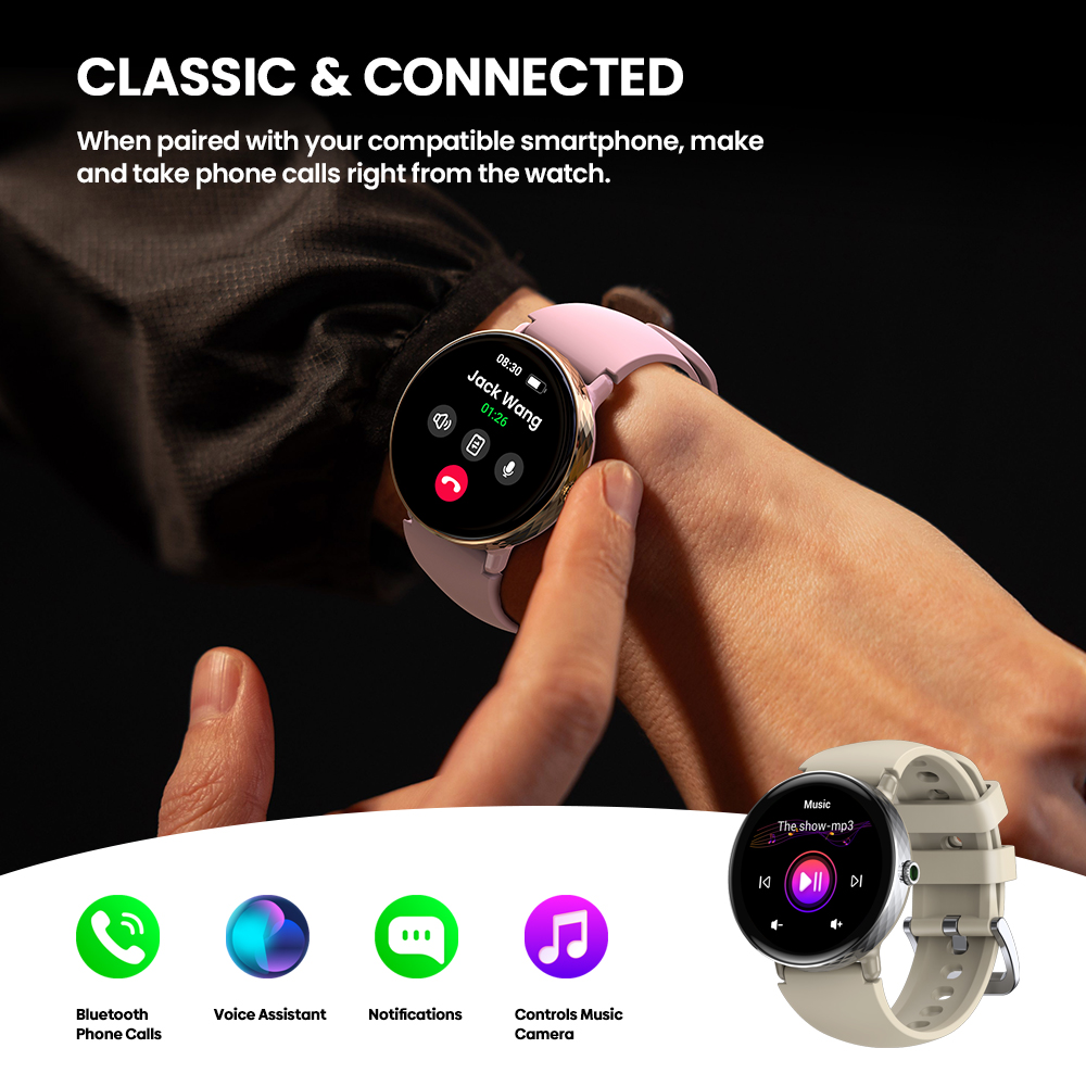 Nouveau 2025 Zeblaze LILY 2 ap - Smartwatch Angelo Watches avis et prix
