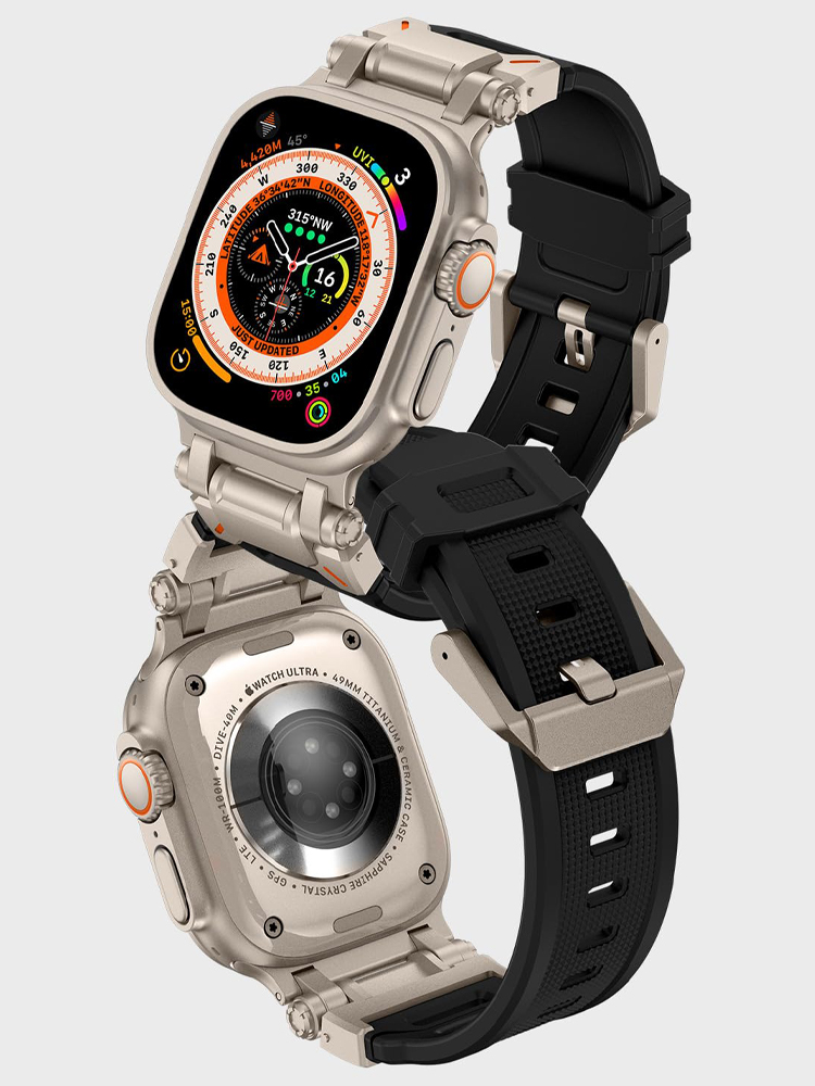 Bracelet en silicone pour Appl - Smartwatch Rugged Watches For Men avis et prix