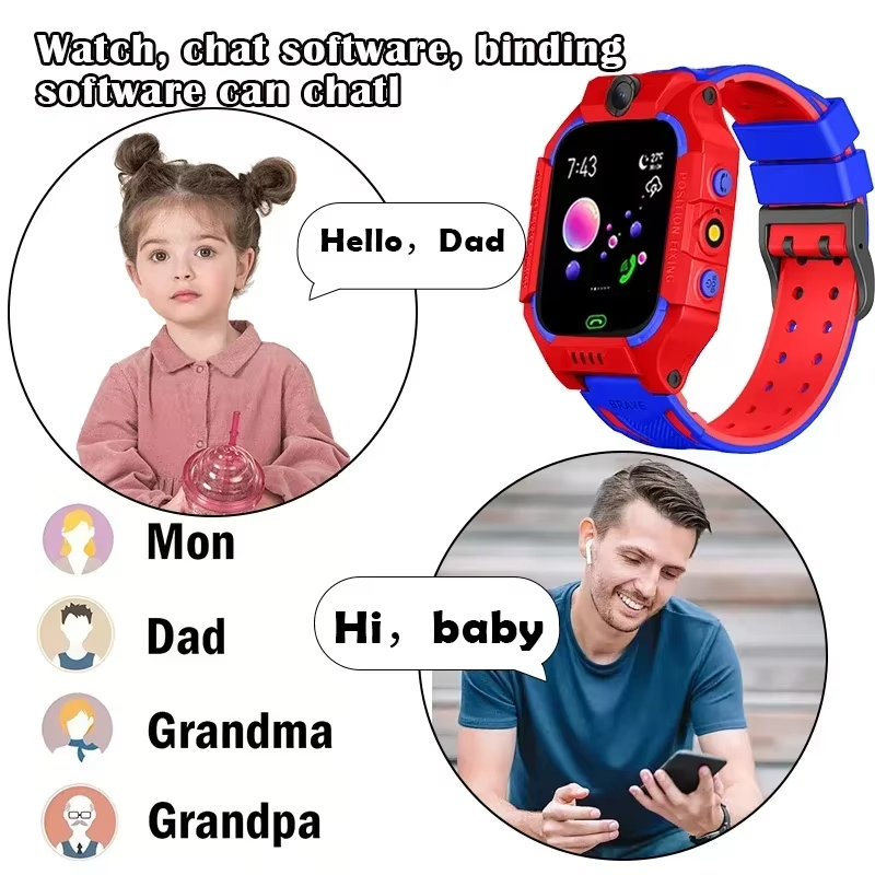 Montre connectée pour enfants  - Smartwatch Watches Useful Gift For Boys avis et prix