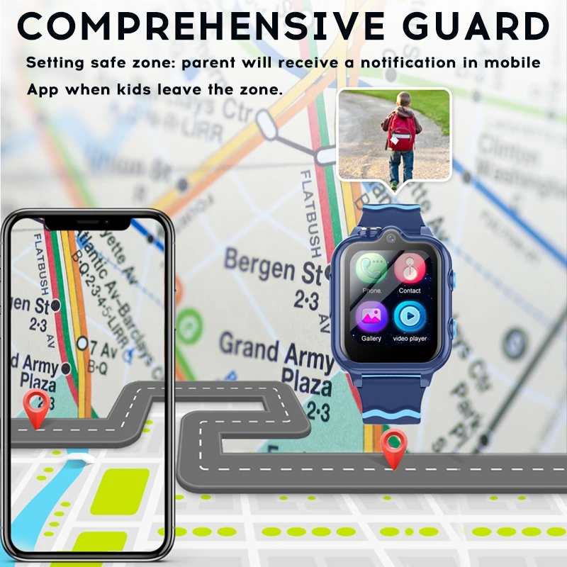 Montre connectée Wonlex pour e - Smartwatch Digital Watches For Kids avis et prix