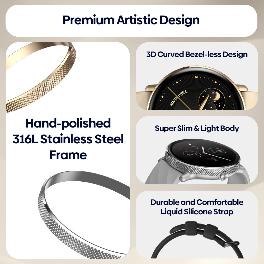 Zeblaze GTR 3 Pro Voix Appelan - Smartwatch Angelo Watches avis et prix