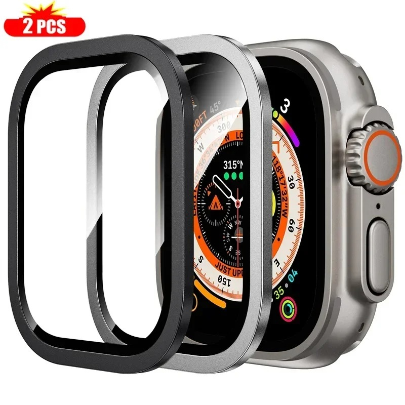 2 pièces verre trempé pour App - Smartwatch Apple Watches For Women avis et prix