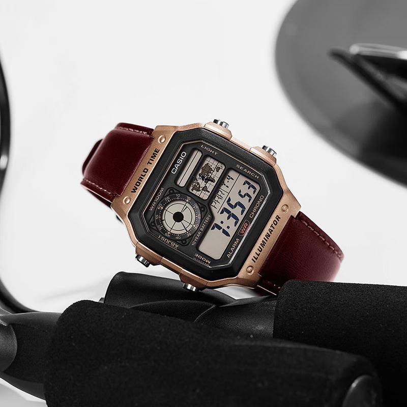 Montre carrée vintage Casio AE - Vintage Digital Watch avis et prix