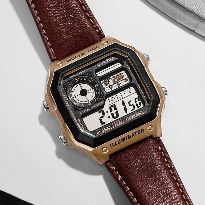 Montre carrée vintage Casio AE - Vintage Digital Watch avis et prix