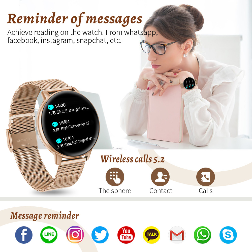 Montre connectée LIGE avec app - Smartwatch Angelo Watches avis et prix