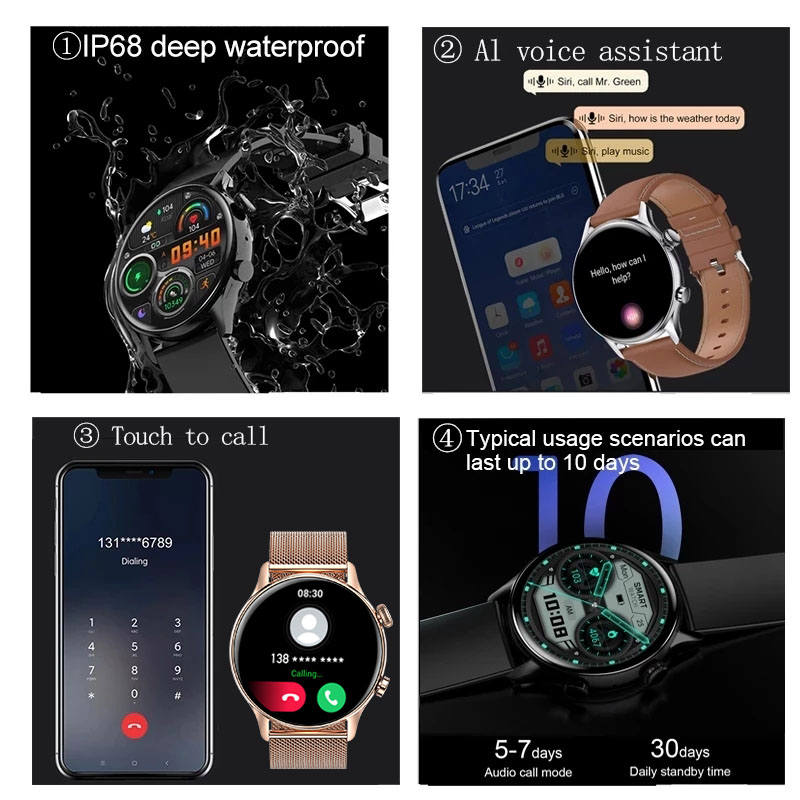 Nouvelle montre intelligente 2 - Smartwatch Angelo Watches avis et prix