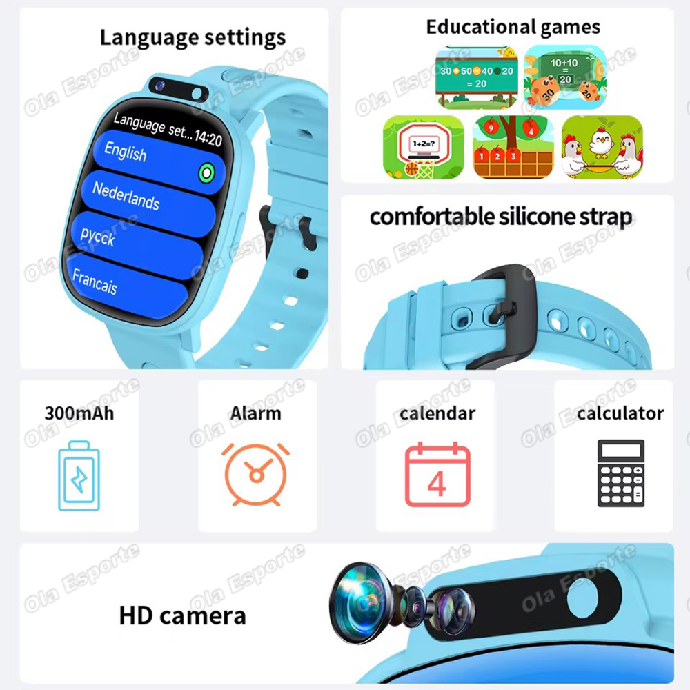 Montre connectée pour enfants, - Smartwatch Digital Watches For Kids avis et prix