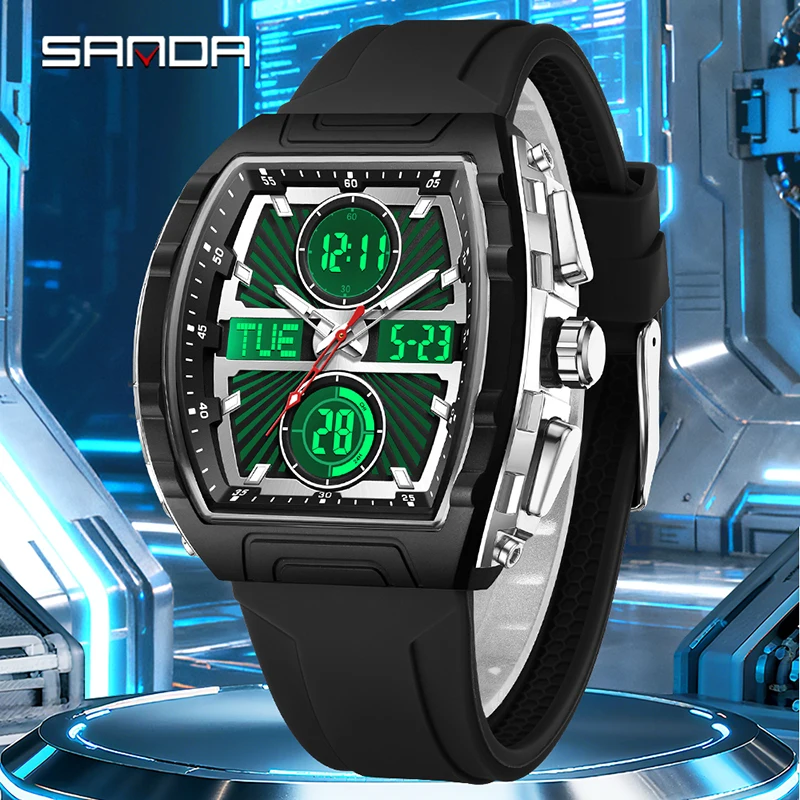 SANDA mode tendance montre pou - Smartwatch Trending Watches For Men avis et prix