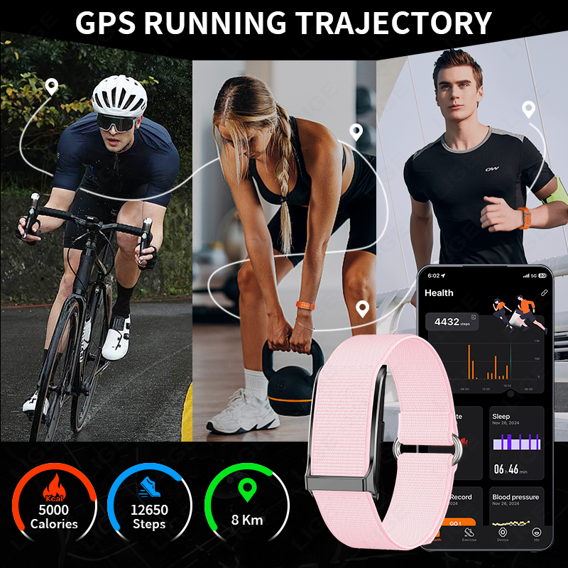 LIGE-Montre connectée multifon - Smartwatch Digital Watches For Women avis et prix