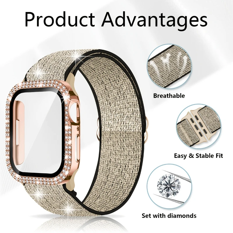 Bracelet + étui pour Apple Wat - Smartwatch Apple Watches For Women avis et prix