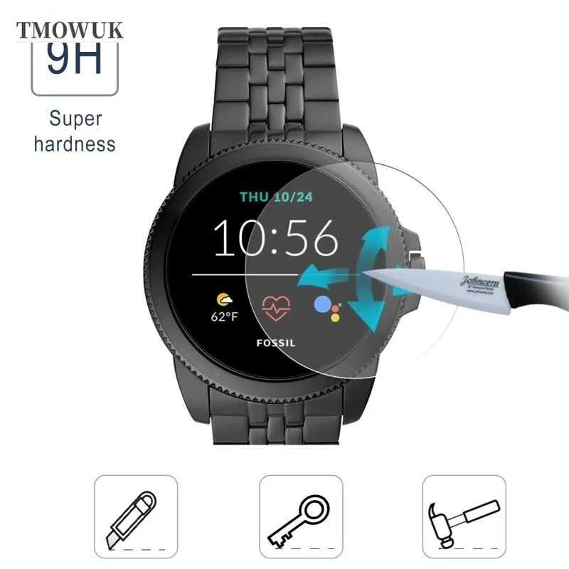 Protecteur d'écran en verre tr - Fossil Watches Smartwatch Gen 5 avis et prix
