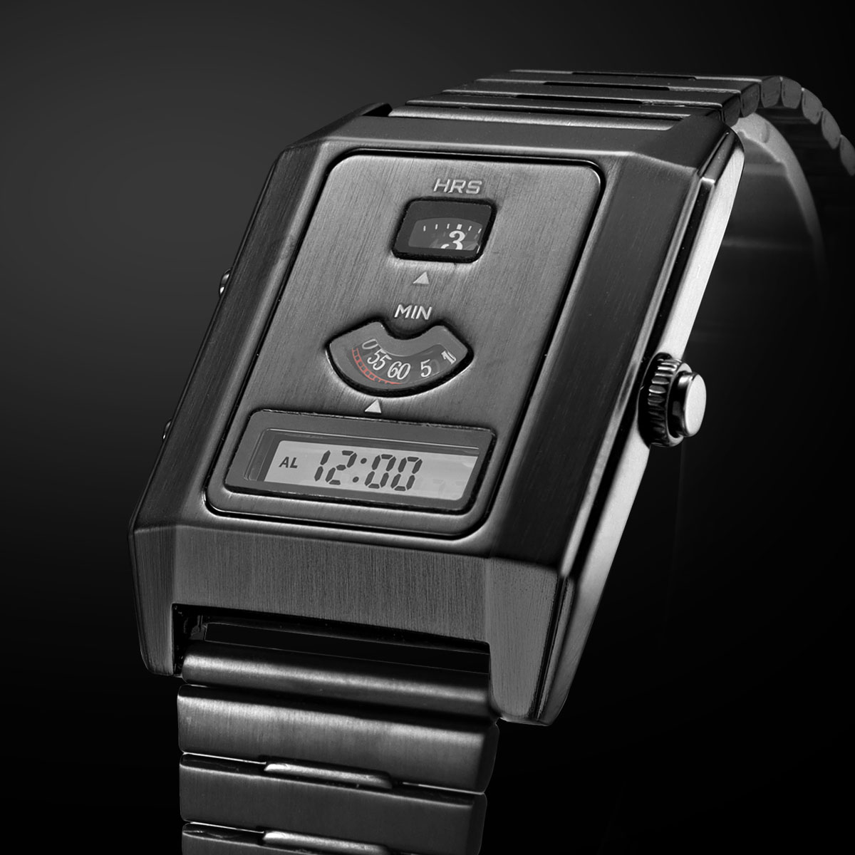 Montre pour hommes à double mo - Vintage Digital Watch avis et prix